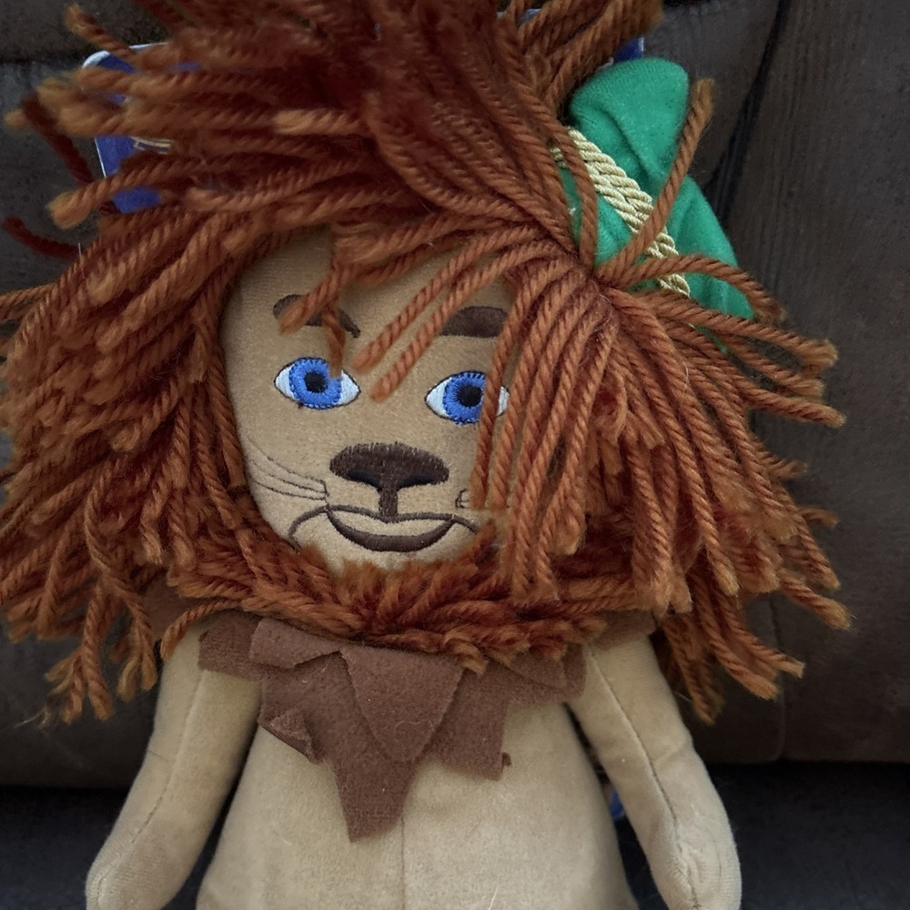 Sugar Loaf Wizard Of‎ Oz 1988 The Cowardly Lion Nanco 13" Plush New Vintage - Picture 4 of 4